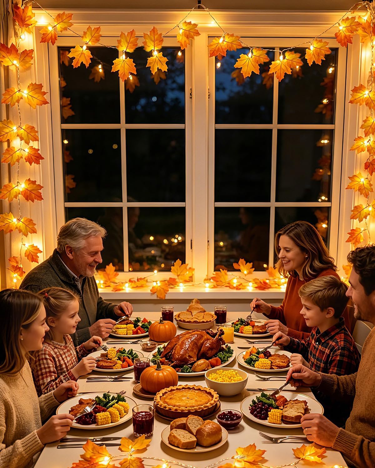 2-Pack Autumn LED Garland Review (16.4ft) - Image 5
