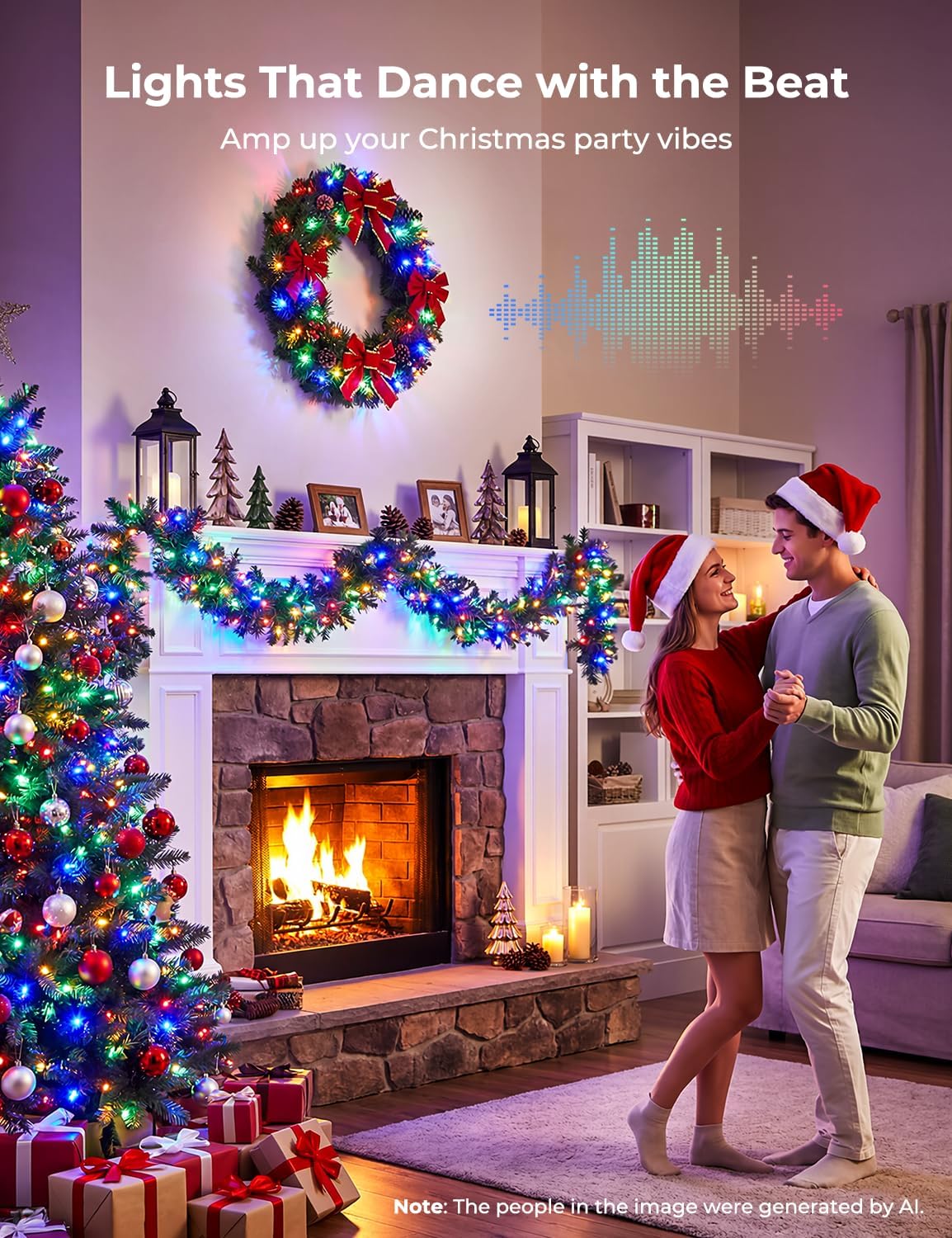 Review: Minetom Smart Color Changing Christmas & Halloween Tree Lights - Image 3