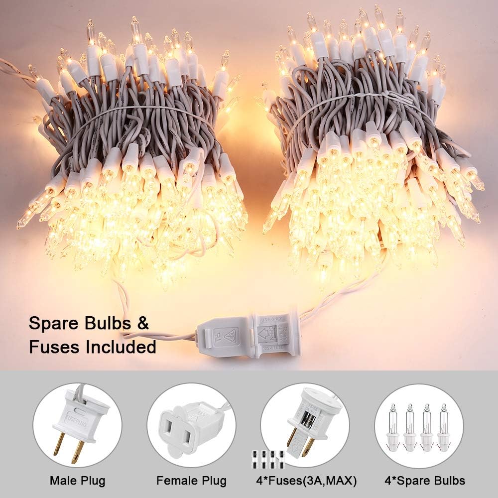 Warm White Christmas Lights Review (300ct, 69.6ft) - Image 5