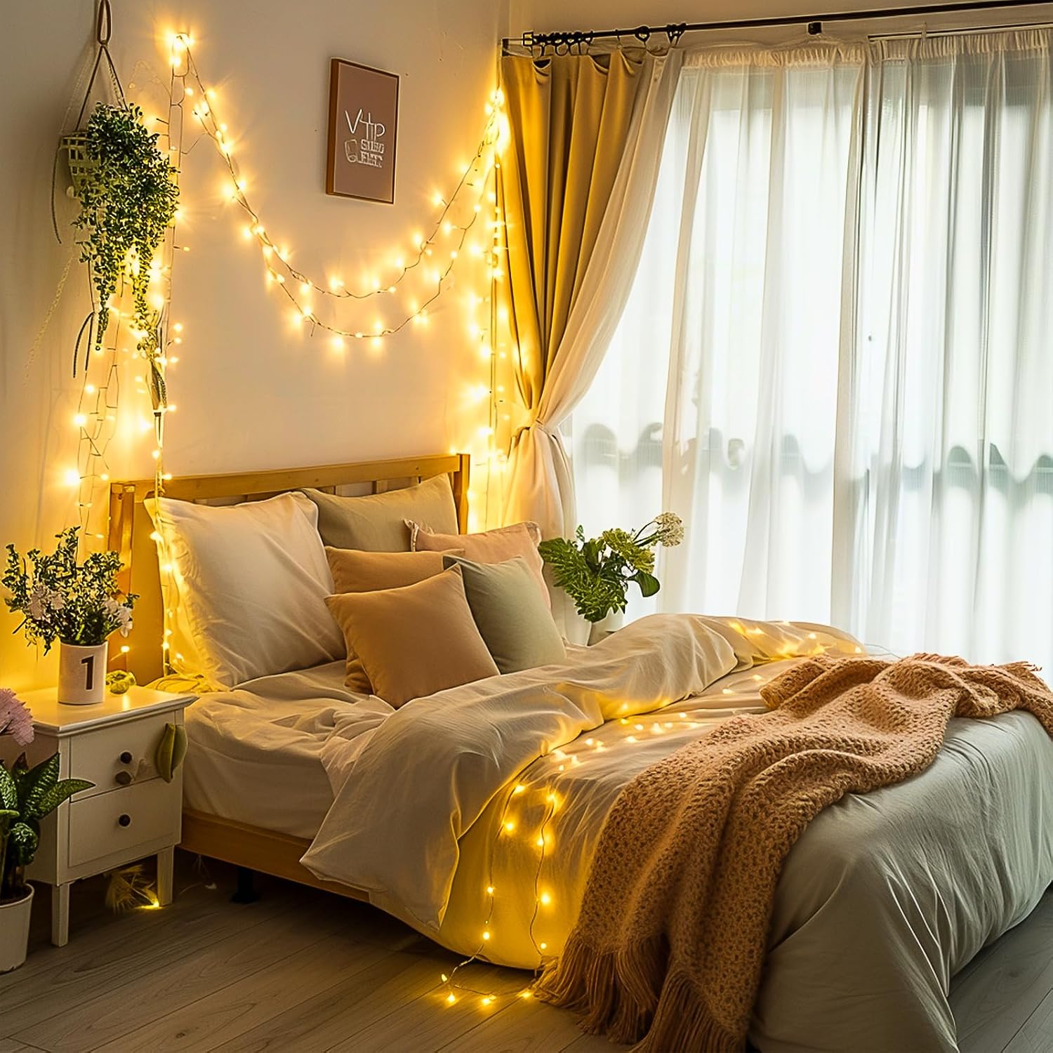 99Ft 300 LED Indoor Christmas String Lights for Tree/Bedroom Review - Image 2