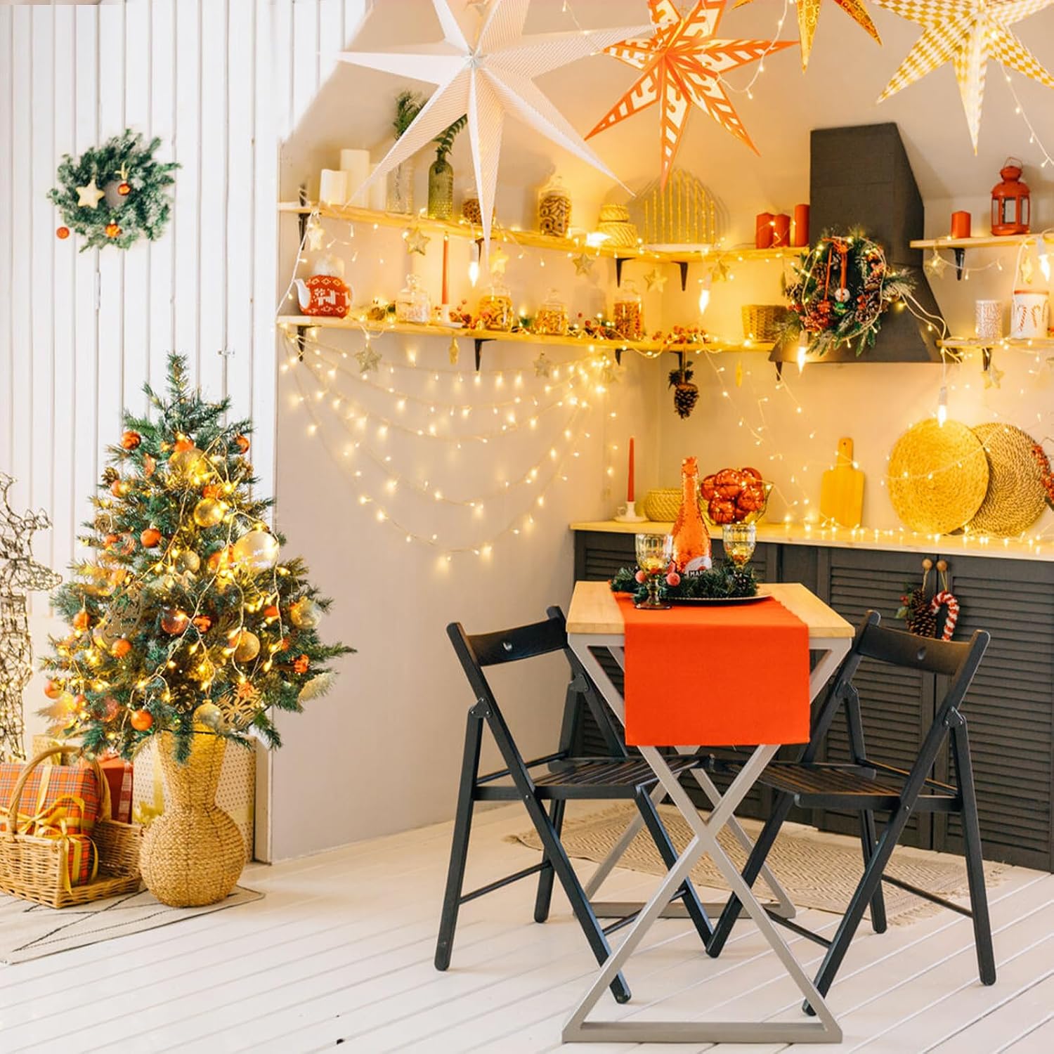 99Ft 300 LED Indoor Christmas String Lights for Tree/Bedroom Review - Image 3