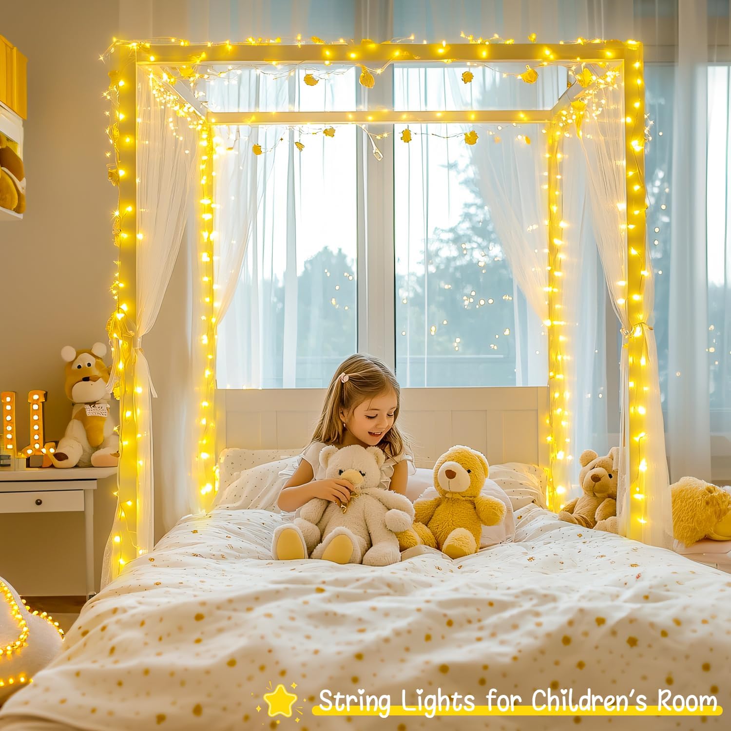 99Ft 300 LED Indoor Christmas String Lights for Tree/Bedroom Review - Image 6