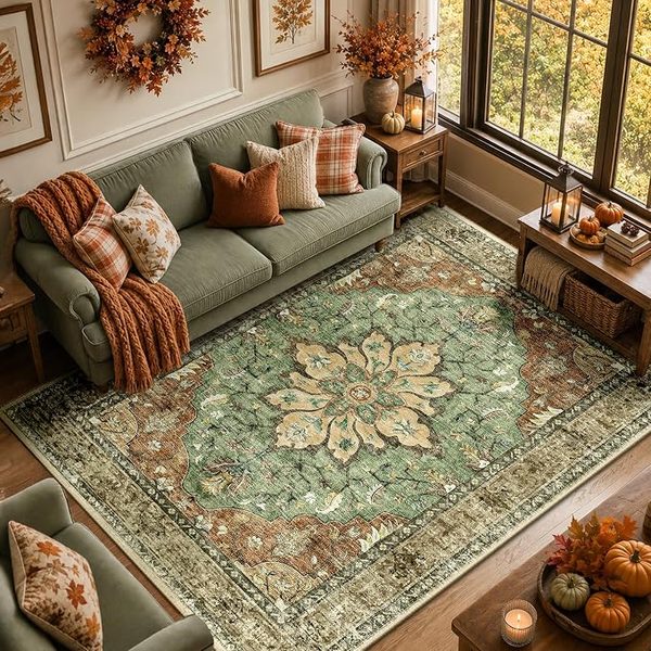RELEANY Washable Area Rug, 8'×10' product image
