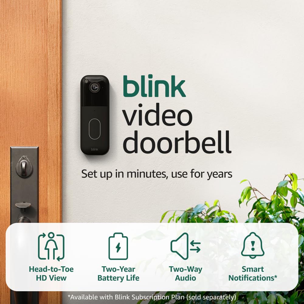 Blink Video Doorbell with Sync Module