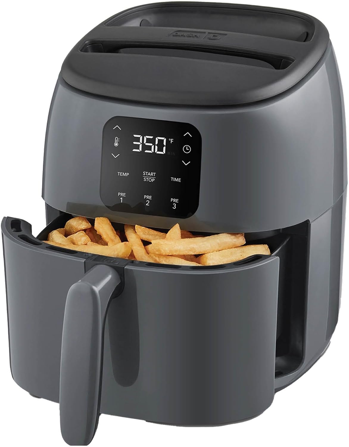 Dash Tasti-Crisp 2.6 quart digital air fryer alternate view