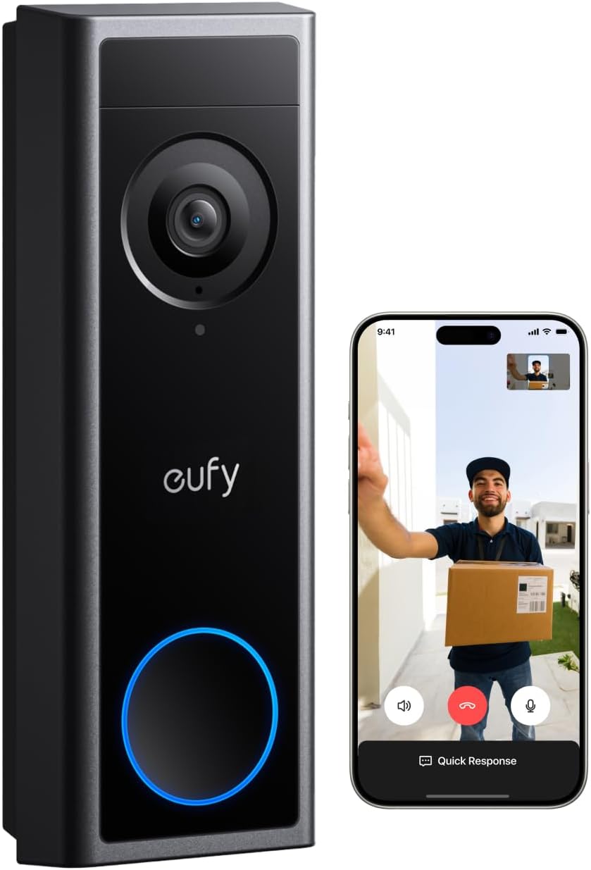 eufy Security Video Doorbell C31 with 2K video