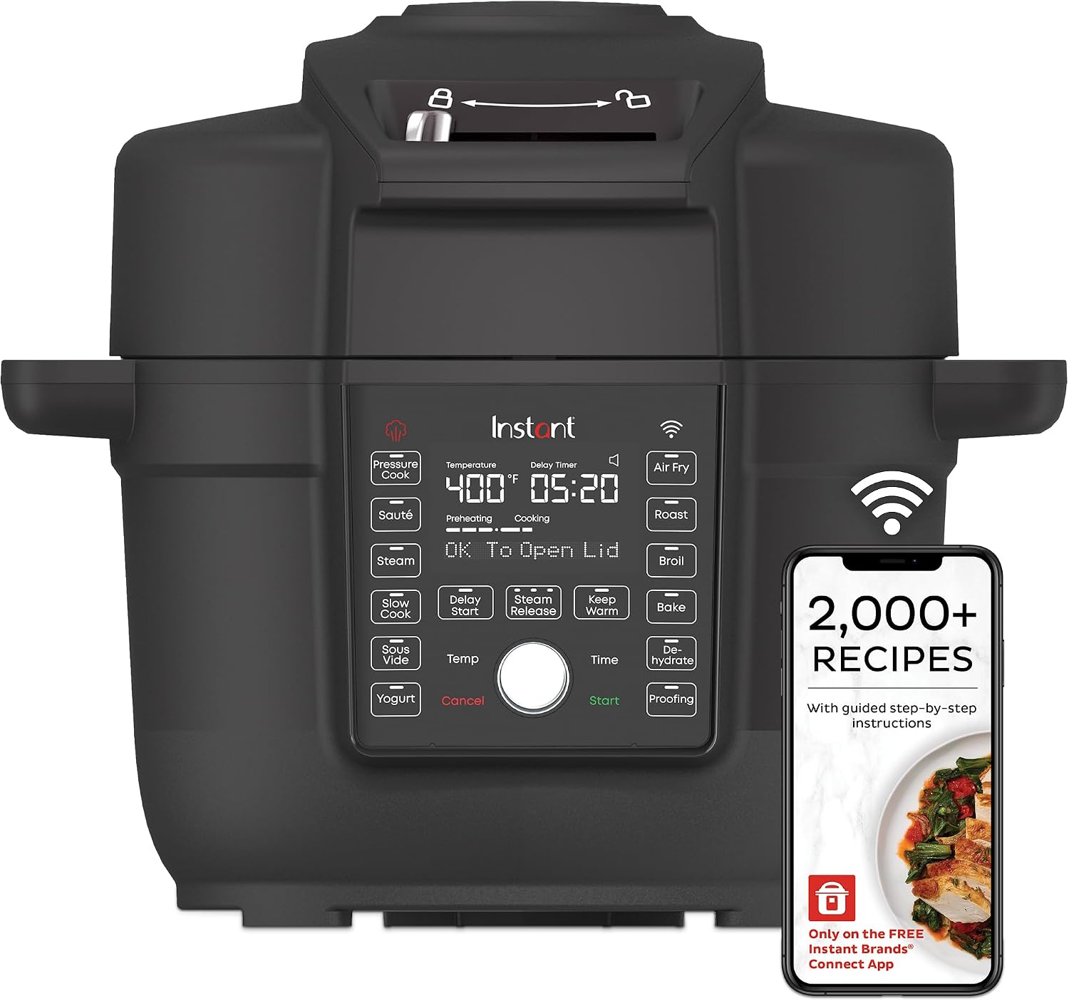 Instant Pot Duo Crisp Ultimate with WiFi 6.5QT