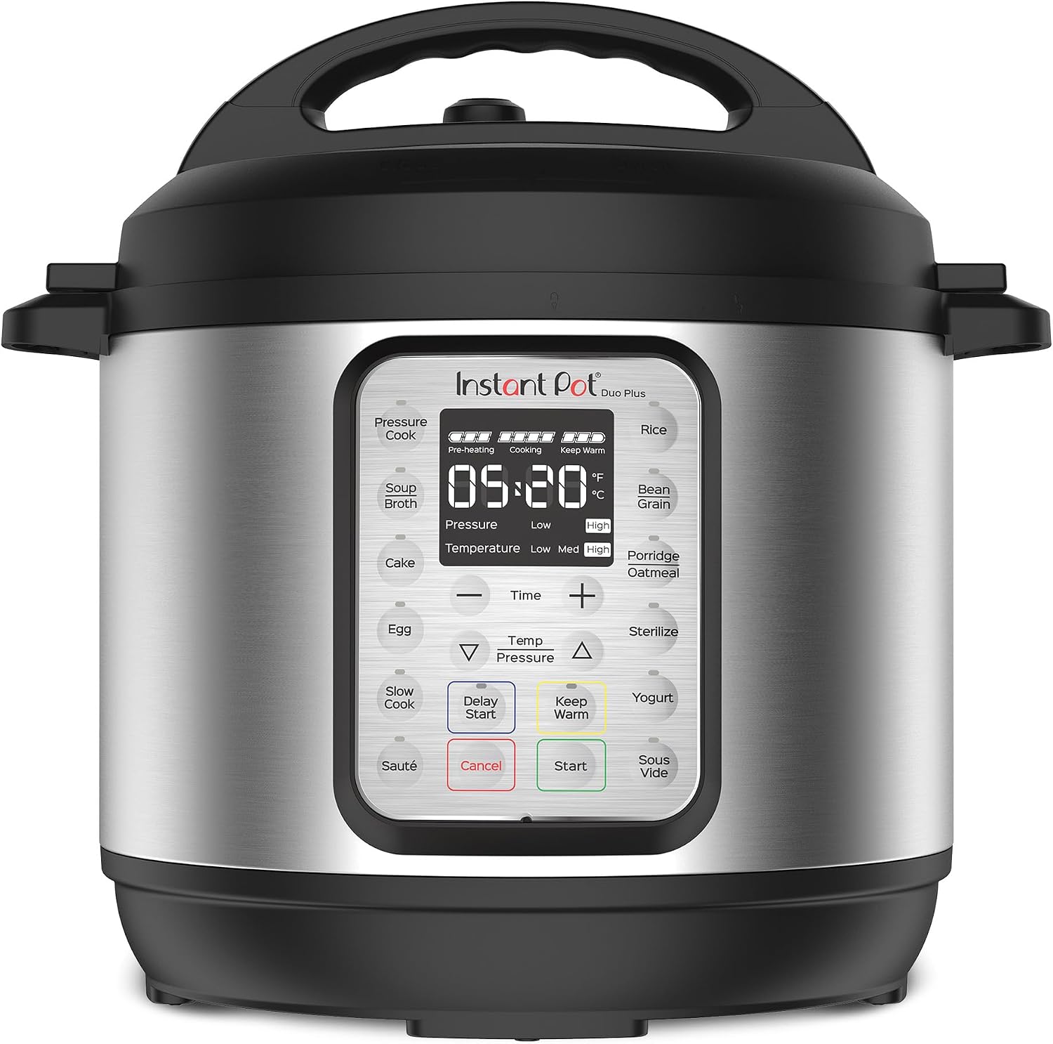 Instant Pot Duo Plus 6 quart 9-in-1 pressure cooker alternate view