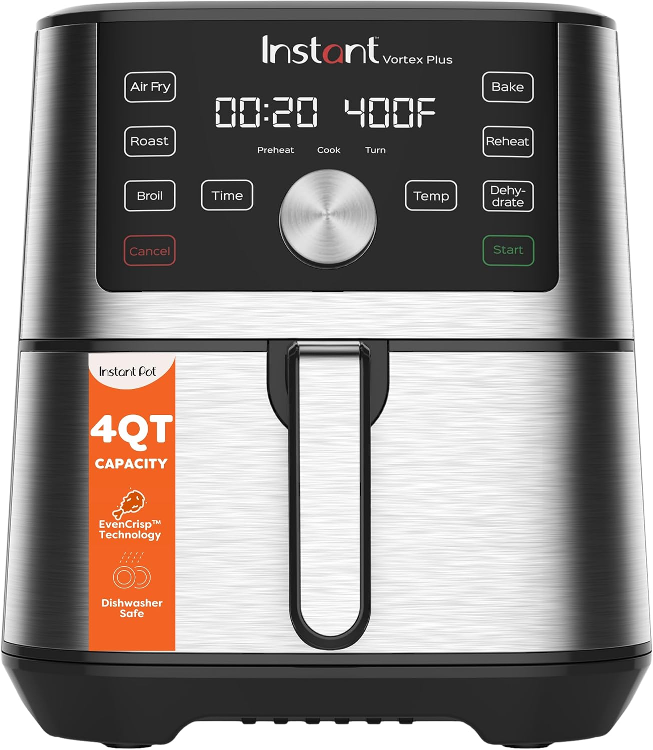 Instant Pot Vortex Plus 4 quart air fryer real product photo