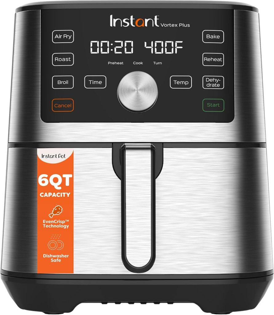 Instant Pot Vortex Plus 6QT XL 6-in-1 air fryer