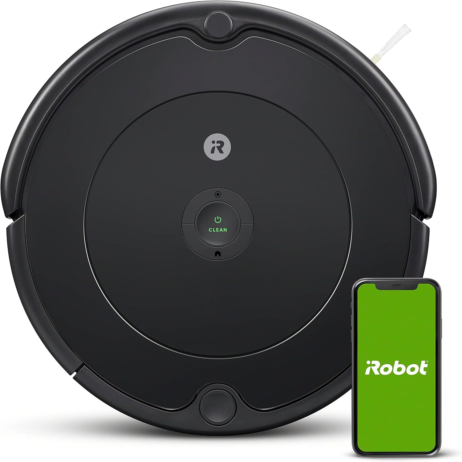 iRobot Roomba 694 Wi-Fi robot vacuum on hardwood floor