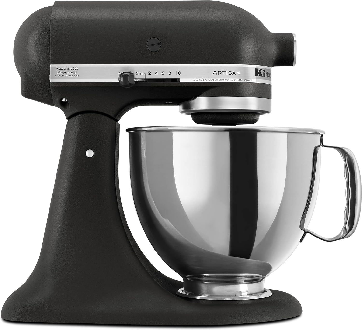 KitchenAid Artisan 5 quart tilt head stand mixer Cast Iron Black