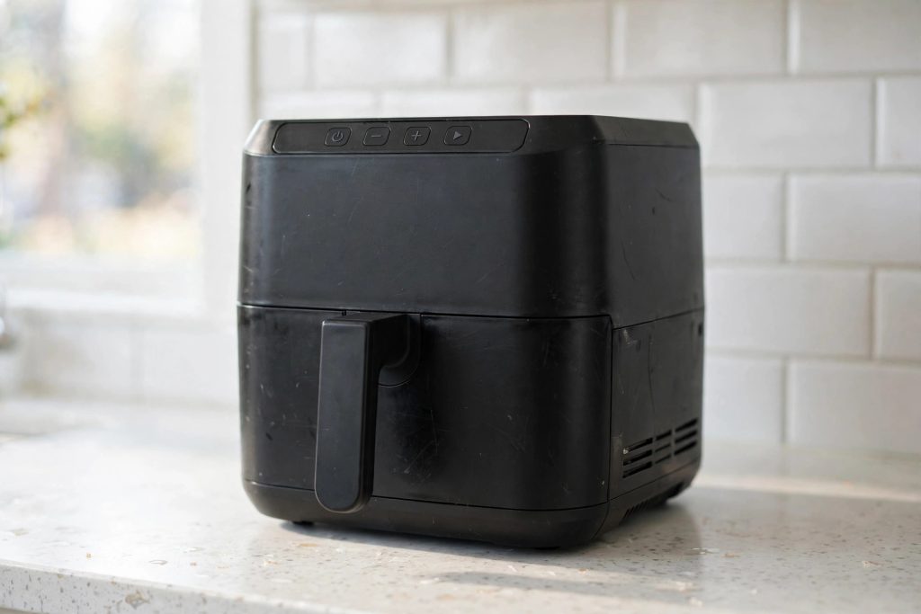 Ninja AF101 4 quart air fryer review – black countertop air fryer with digital controls