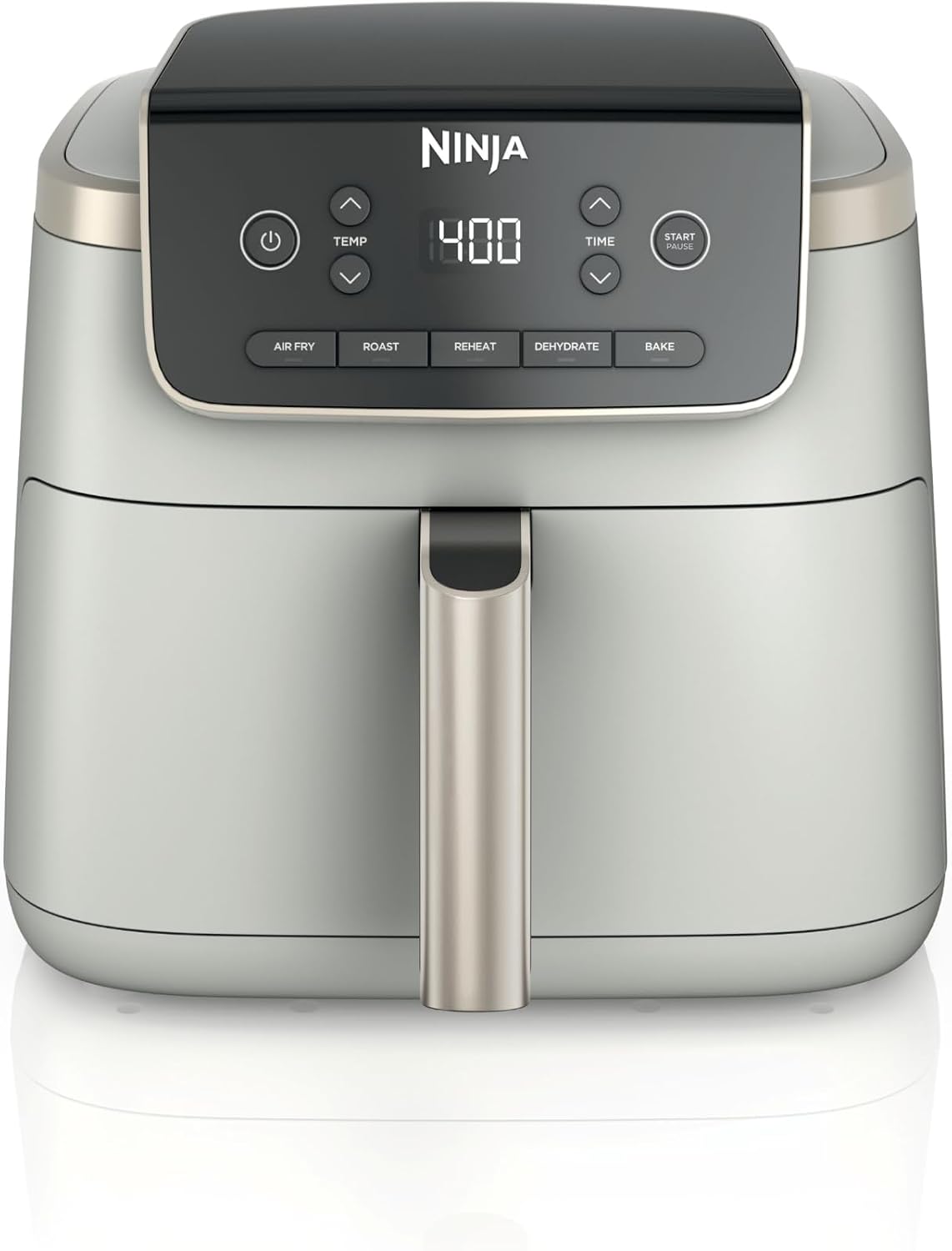 Ninja Air Fryer Pro 5 quart 5-in-1 in bone and champagne color