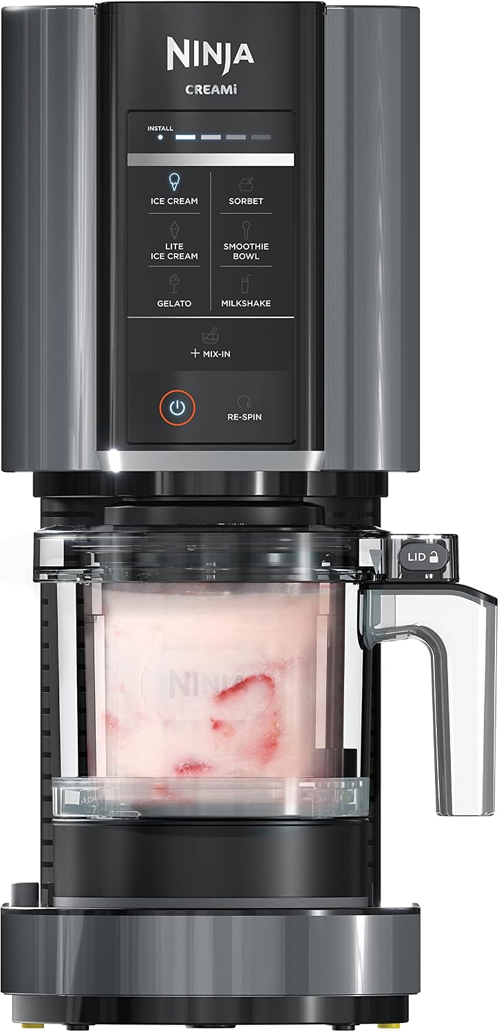 Ninja CREAMi 7-in-1 ice cream maker NC299AMZ for ice cream and gelato