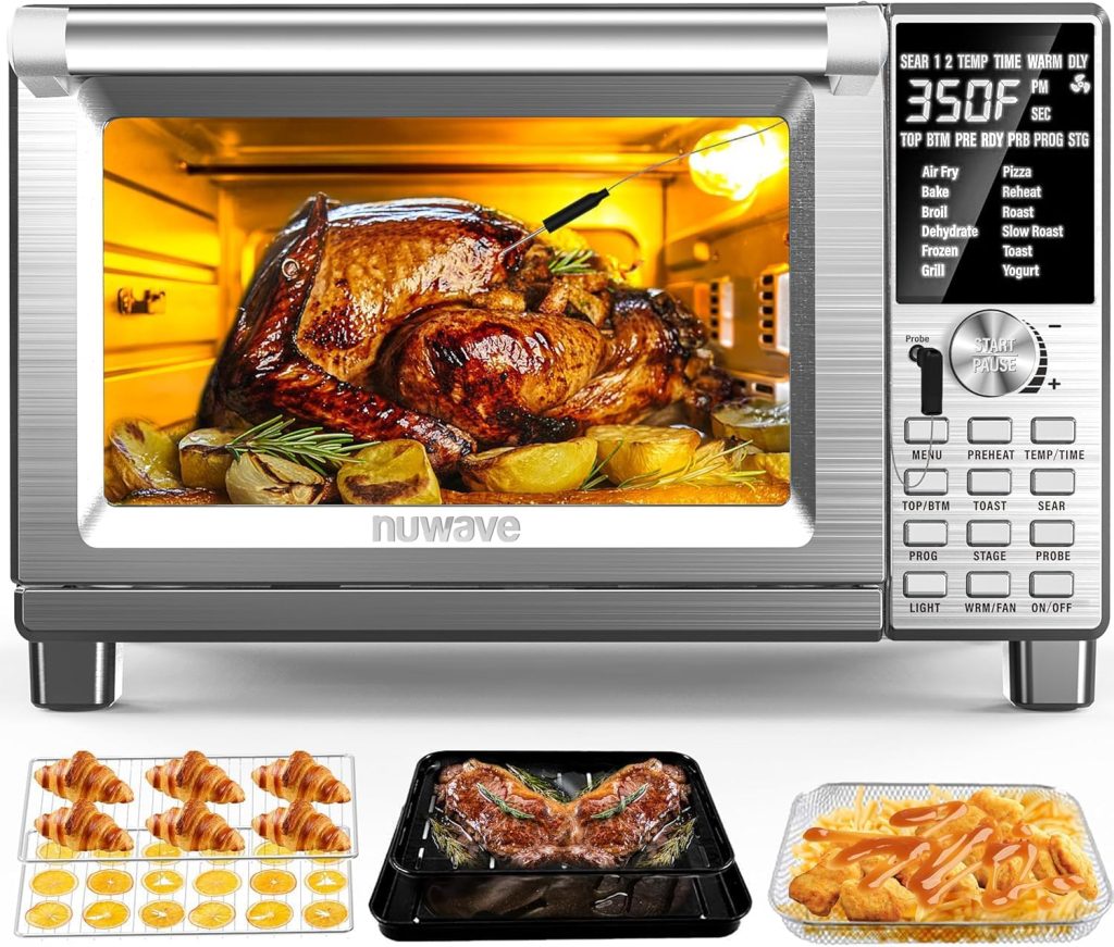 Nuwave Bravo 30QT smart air fryer toaster oven