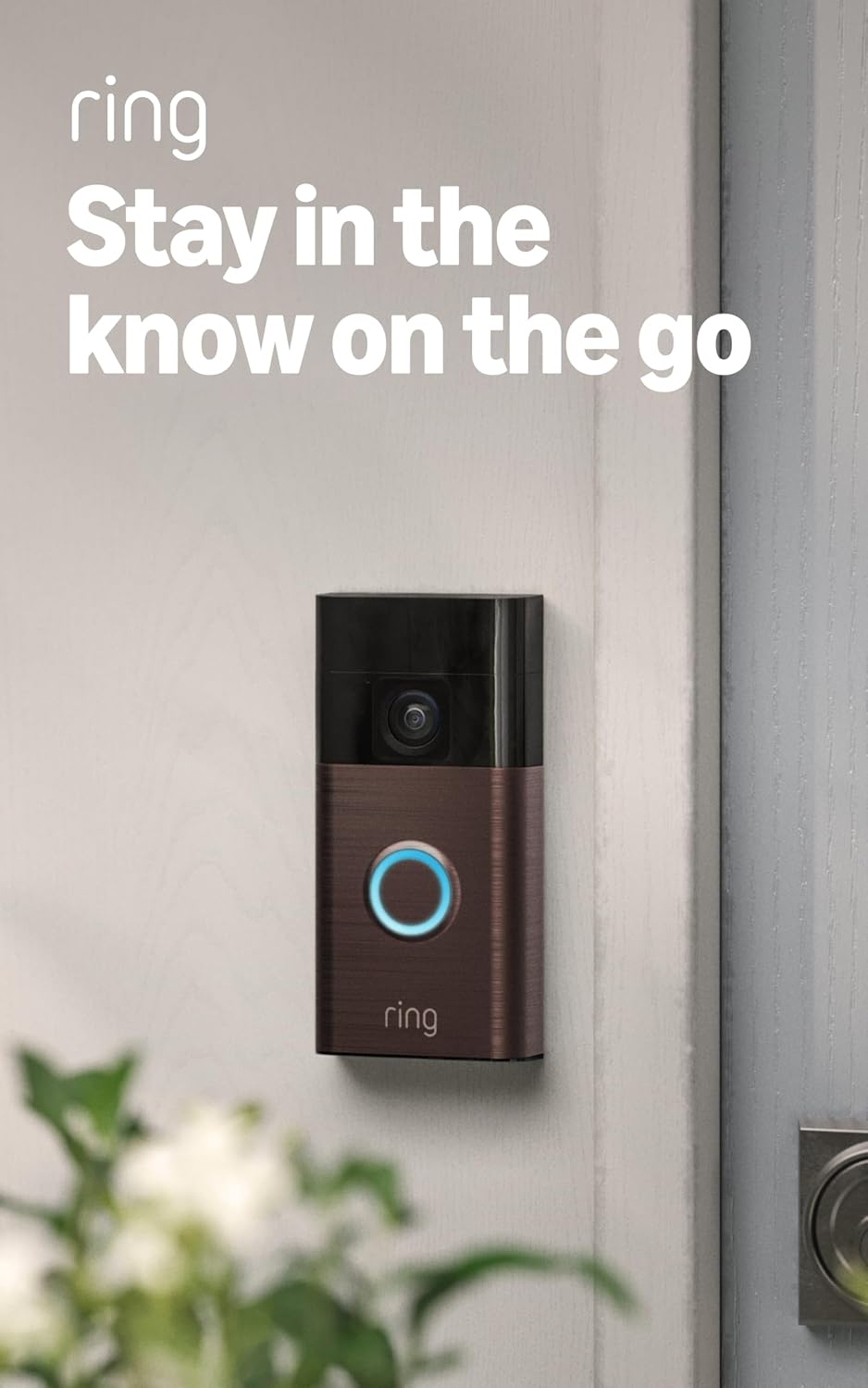 Ring Battery Doorbell with head-to-toe video