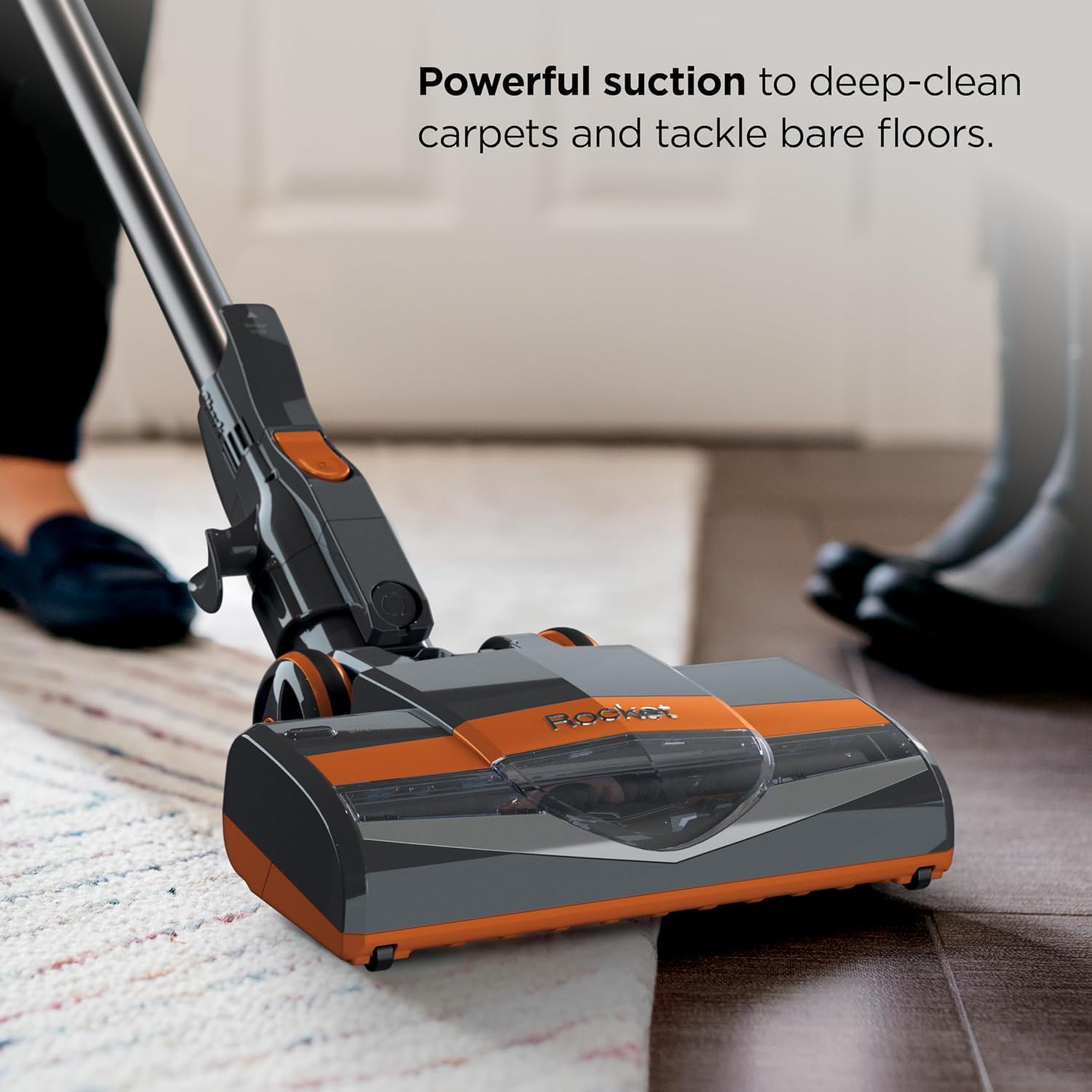Shark Rocket HV301 stick vacuum detail view