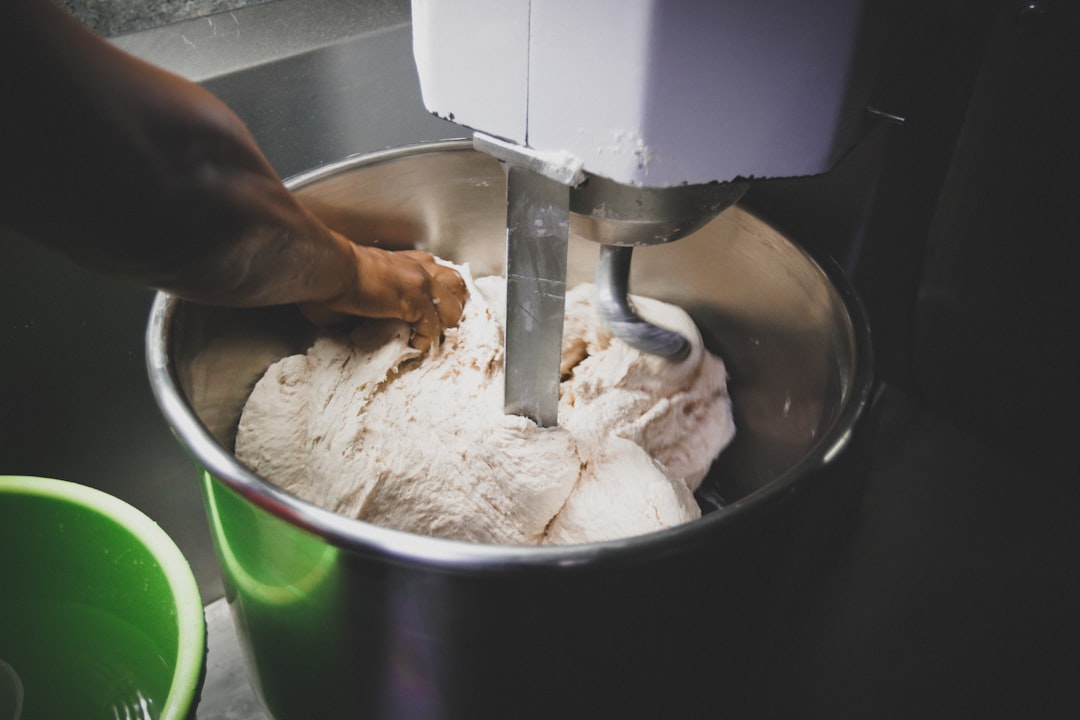 VEVOR 15Qt commercial stand mixer in a bakery