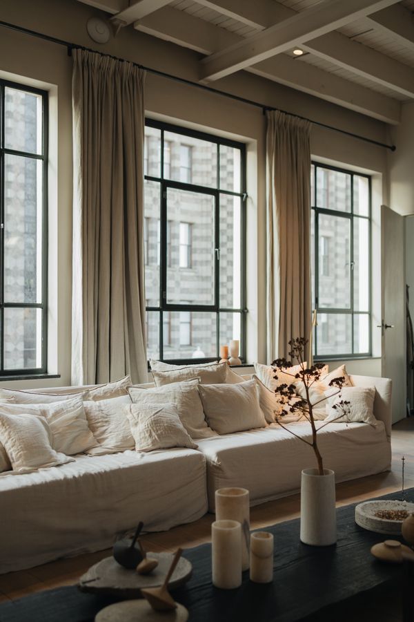 What Size TV Should I Get for My Living Room? — a modern living room with a large tv