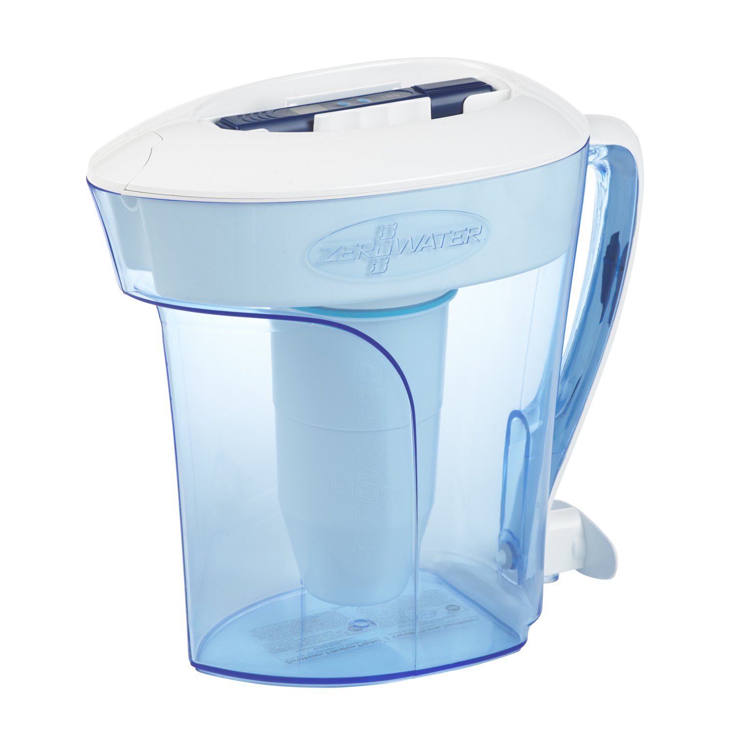 ZeroWater 10-cup water filter pitcher with 5-stage filtration